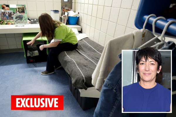 Ghislaine Maxwell on suicide watch after swapping life of luxury for cramped jail cell