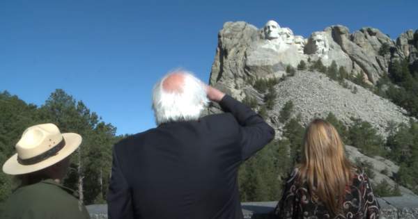 CNN Demonized Trump's Visit to Rushmore, 4 Years Earlier Celebrated 'Majesty' of Bernie's Trip