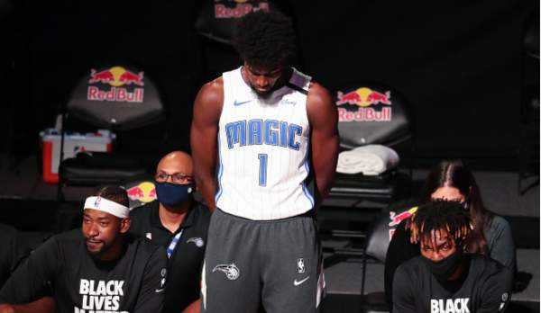 Jersey Sales Soar For Orlando Magic’s Jonathan Isaac After He Stood Alone For National Anthem | The Daily Wire