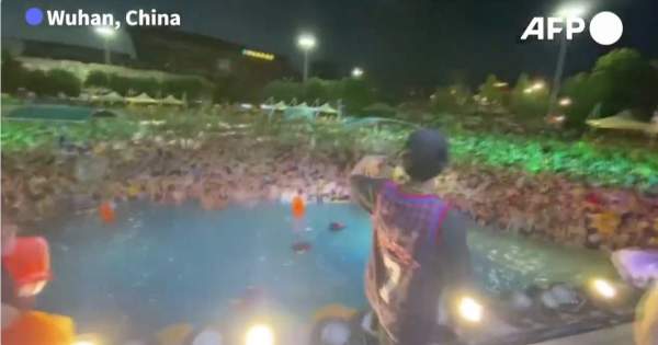 Thousands Of Maskless Citizens Pack Into Water Park For Concert In Wuhan China Where COVID Originated, While Democrats Try To Convince Americans It’s Not Safe To Vote In Person [VIDEO]