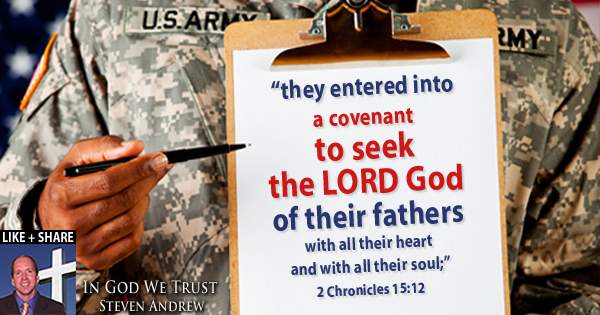 Do you want national security and God's help? Then seek God.