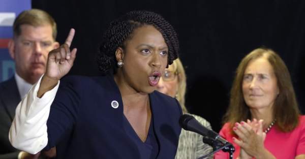 Rep. Ayanna Pressley Calls for 'Unrest In the Streets' Targeting Republicans, MSNBC Host Giddily Nods Along