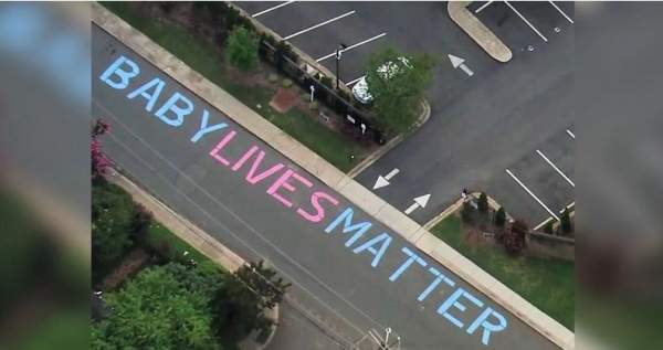 "Baby Lives Matter" Mural Painted Outside Planned Parenthood Clinic - The Washington Standard