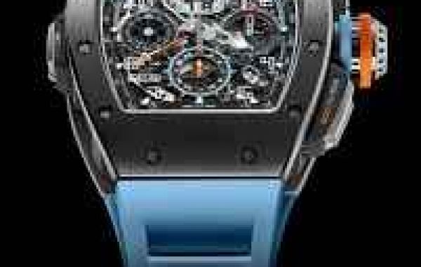 Richard Mille Felipe Massa Chronograph Baby Blue Ceramic Last Edition Watch RM011