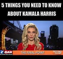 Liz Wheeler - 5 Things You Need To Know About Kamala Harris | Facebook