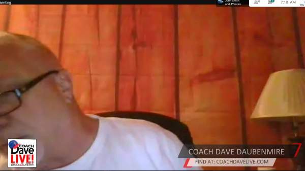 Coach Dave LIVE | 09-24-2020 | TAZED TYRANNY - Coach Dave LI - ‧