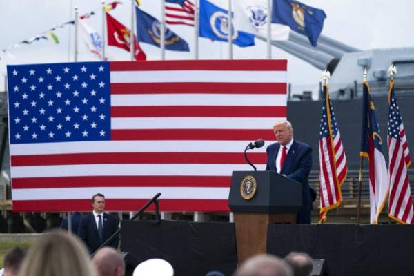 President Trump Honors 75 Years Since WWII Victory During N.C. Visit