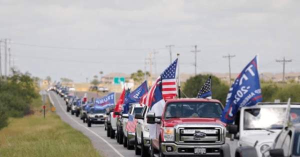 WATCH: Over 7,000 Participate in 'Laredo Trump Train' Event