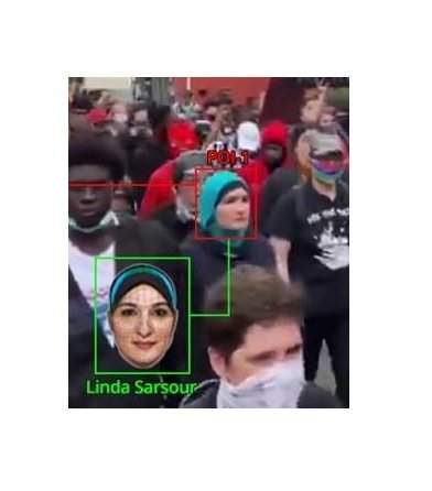 EXCLUSIVE: Democrat and Anti-Semite Linda Sarsour is Leading Rioters in Louisville Tonight Along with Members of Portland's 'Three Arrows' Antifa Battalion