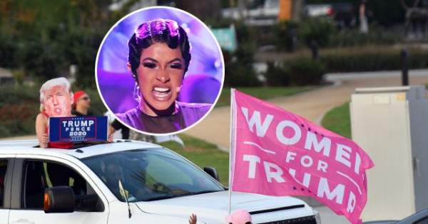 Cardi B Freaks Out: ‘Trump Supporters Are Everywhere,' Swarming L.A. with ‘Big A** Trucks'