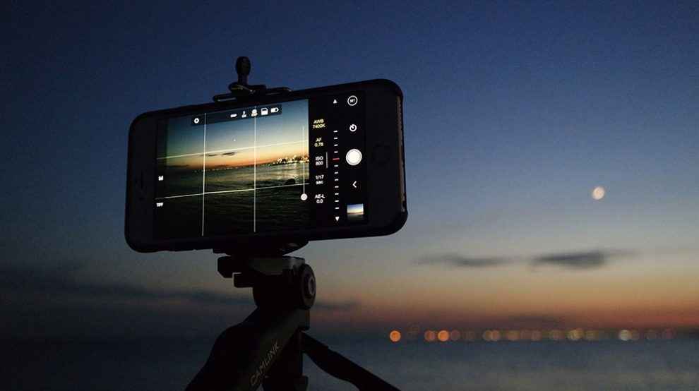 to capture footage on a smartphone in low light