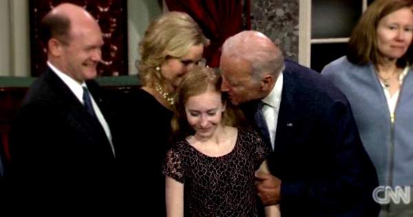 C-Span footage showing Joe Biden touching young girls was flagged and removed by Twitter