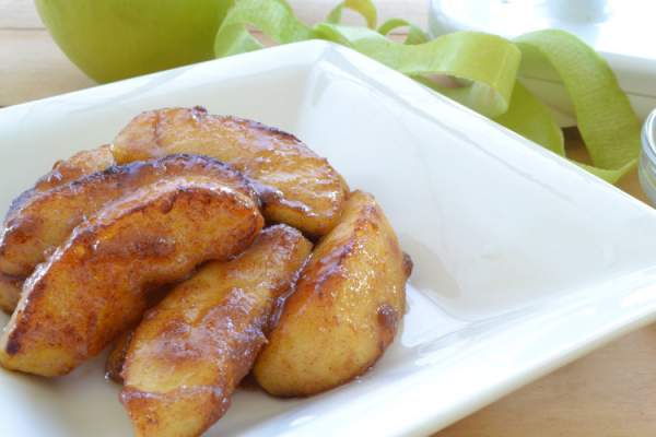 10-Minute Southern Fried Cinnamon Apples | Fluster Buster