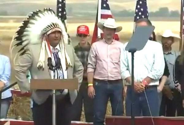 Trump And Pence Get Endorsement Of Native American Leader (VIDEO)