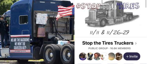 Truckers are planning to strike across the nation in response of the mass voter fraud - Team Trump USA