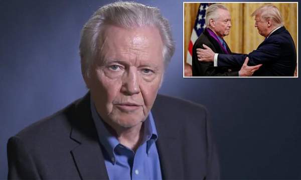 Jon Voight says fighting the 'lie' that Biden won  is the 'greatest fight since the Civil War' | Daily Mail Online