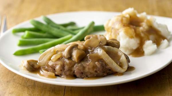 Salisbury Steak with Mushroom Gravy Recipe