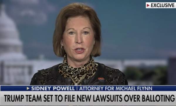 Attorney Sidney Powell Drops Massive Bomb: “We’ve Identified 450,000 Ballots That Miraculously Only Have a Vote For Joe Biden” | GOPUSA