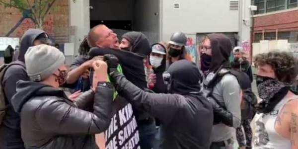 Antifa leader threatens 'armed' action against Trump supporters