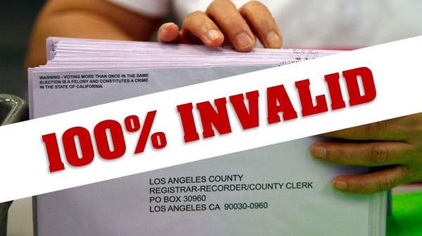 California Clearly Violated Election Law—Votes are Invalid - UncoverDC