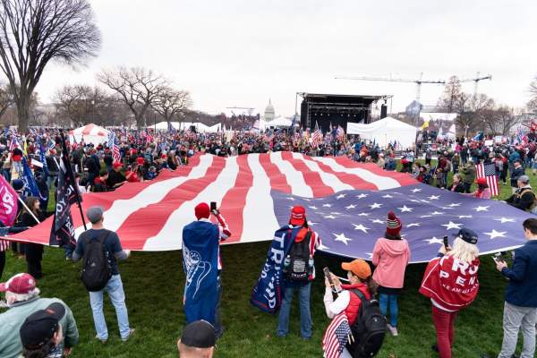 Tens of Thousands Rally in Washington to Demand Election Integrity