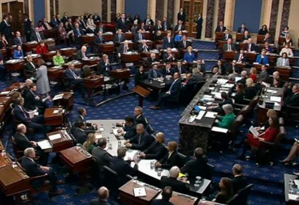 BREAKING: Senate Votes 55-45 to Set Aside Rand Paul's Point of Order That Impeachment Unconstitutional - 5 Republicans Vote with Democrats