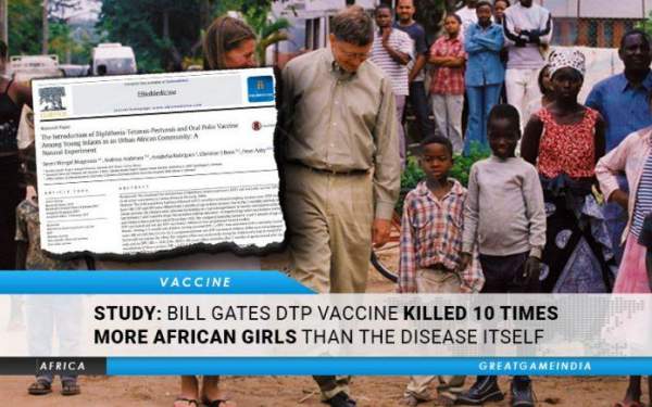 STUDY: Bill Gates DTP Vaccine Killed 10 Times More African Girls Than The Disease Itself - The Washington Standard