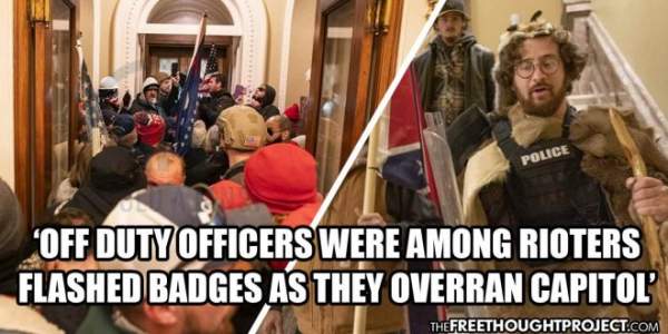D.C. Cop Speaks Out, Says Cops Were Among Rioters Storming Capitol, Flashed Badges to Get In ⋆ 10ztalk viral news aggregator