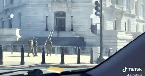 VIDEO: Troops Posted On Every Corner...7,000 Troops Deployed In Washington, D.C.