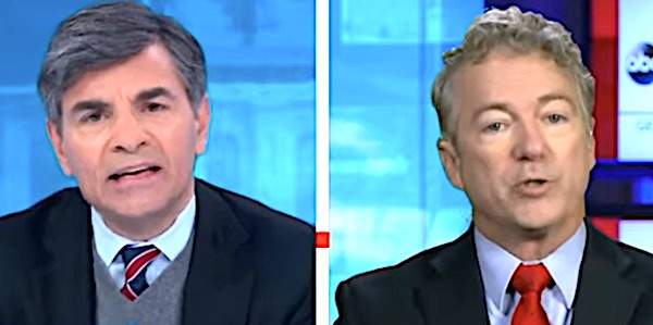 Fireworks! Watch Rand Paul crush Stephanopoulos on 'stolen' election