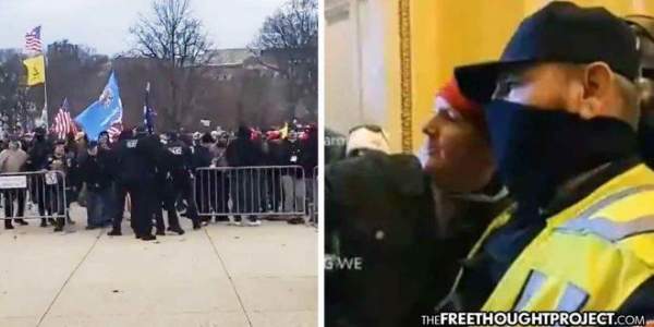 Capitol Police Deliberately Open Gates - Lett MAGA Protesters In, The Pose For Selfies (Video) - The Washington Standard