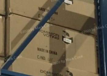 PHOTO EVIDENCE: Dominion Voting Machines Have "Made in China" Labels