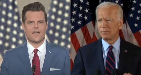 WHOA: Gaetz Reveals What Biden Is Going To Do To Trump Supporters- It's Straight HITLERESQUE