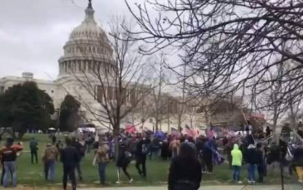 Evidence Reveals Individuals in the Capital Today Who Weren't Trump Supporters
