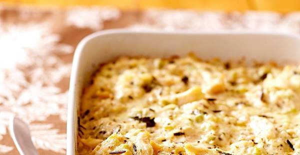 Cook this delicious chicken and wild rice casserole