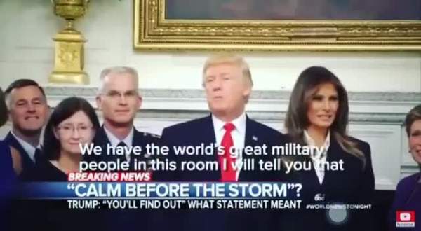 President Trump - The Calm Before The Storm