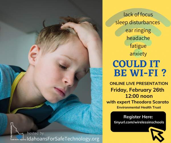 Upcoming Event – Idahoans for Safe Technology Foundation, Inc