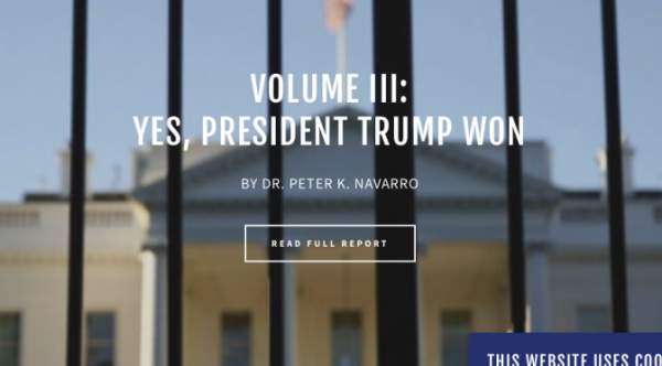 BREAKING: Trump Team’s Peter Navarro Drops Third Report Declaring “Proof Trump Won” ⋆ 10ztalk viral news aggregator