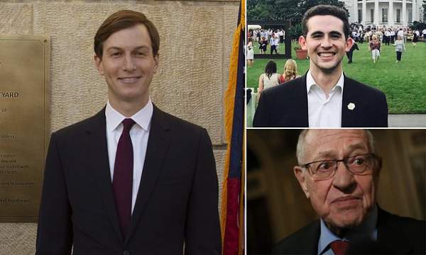 Jared Kushner and his deputy Avi Berkowitz are nominated for the Nobel Peace Prize | Daily Mail Online