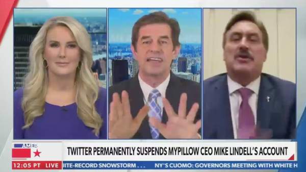 WATCH: Newsmax Host Cuts Off MyPillow CEO Mike Lindell As He Mentions Election Fraud – NewsWars