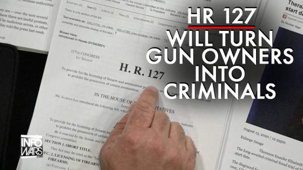 Learn How HR 127 Will Turn Legal Gun Owners Into Criminals