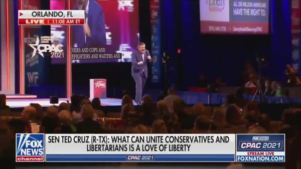 Ted Cruz Gives Most Impassioned Speech of Career in Defense of Trump Voters
