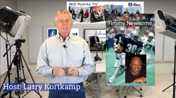 Timmy Newsome, football legend, technology expert - BIZ Pointz TV