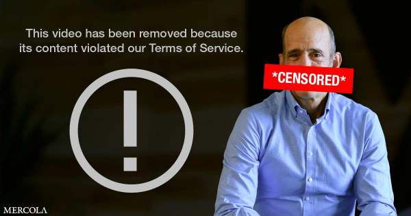 Top Dr. Mercola Videos Banned by Google