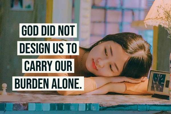 Do you feel you're a burden to others? - UK CHRISTIAN