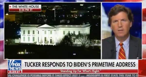 Tucker Carlson RIPS Joe Biden's Speech: "How Dare you Tell Us Who We Can Spend the Fourth of July With" (VIDEO)