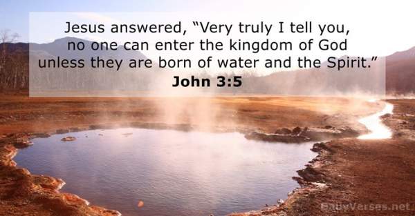 2-7-2021  “TO BE BORN OF WATER!”  part1  John 3:5 | waynecountybiblecenter
