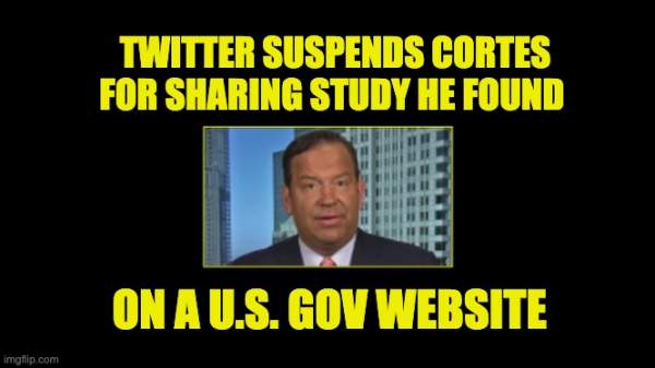 Twitter Suspended GOP Commentator Steve Cortes For Citing Study He Got From Govt Website - The Lid