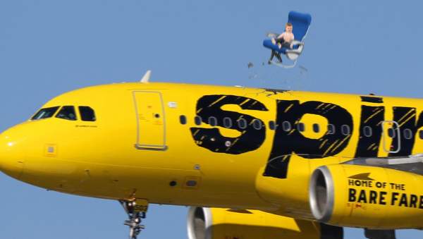 Spirit Airlines Installs Ejection Seats For Toddlers Who Take Off Their Masks | The Babylon Bee