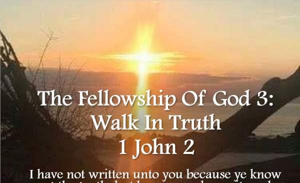 Meet Me At Calvary: The Fellowship of God 3: Walk In Truth Walk In Truth - 1 John 2:18–29